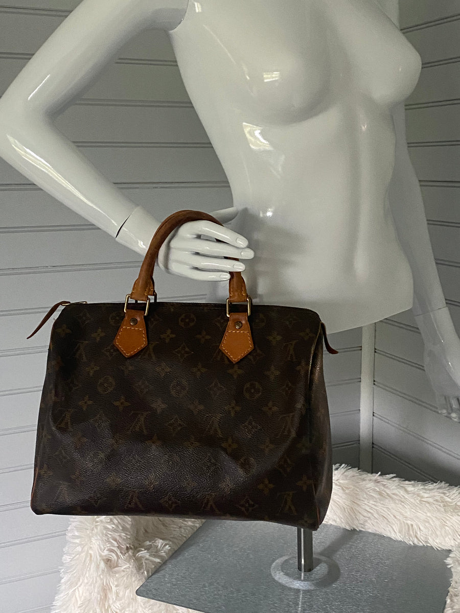 Louis Vuitton Speedy30 Black – Happy Camper Products