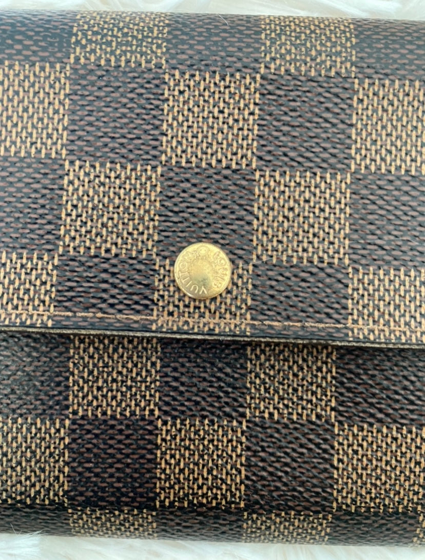 Lv Small Wallet Damier  Natural Resource Department