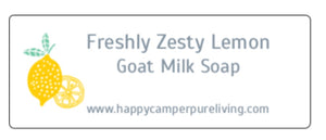 Freshly Zesty Lemon Soap