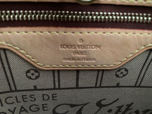 Louis Vuitton NEVERFULL MM TOTE BAG Multiple colors Leather Cloth  ref.543677 - Joli Closet