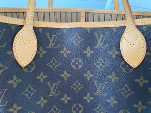 Out West Monogram Neverfull MM Revamped Extended Straps Braided Leathe –  Out West Custom Bags