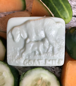 Cucumber Melon with Aloe Goat Milk Soap