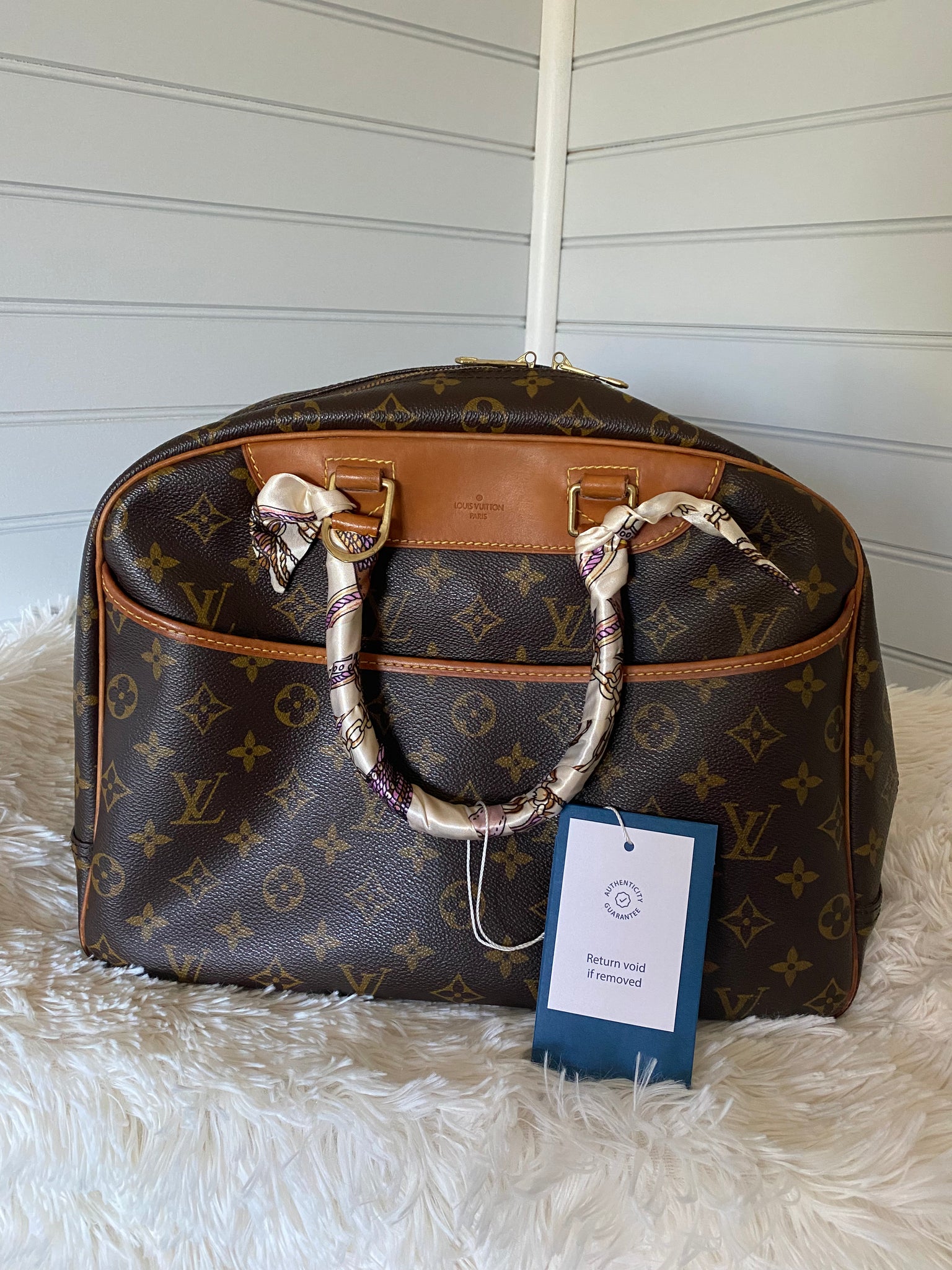 Louis Vuitton Vintage Deauville Travel Bag